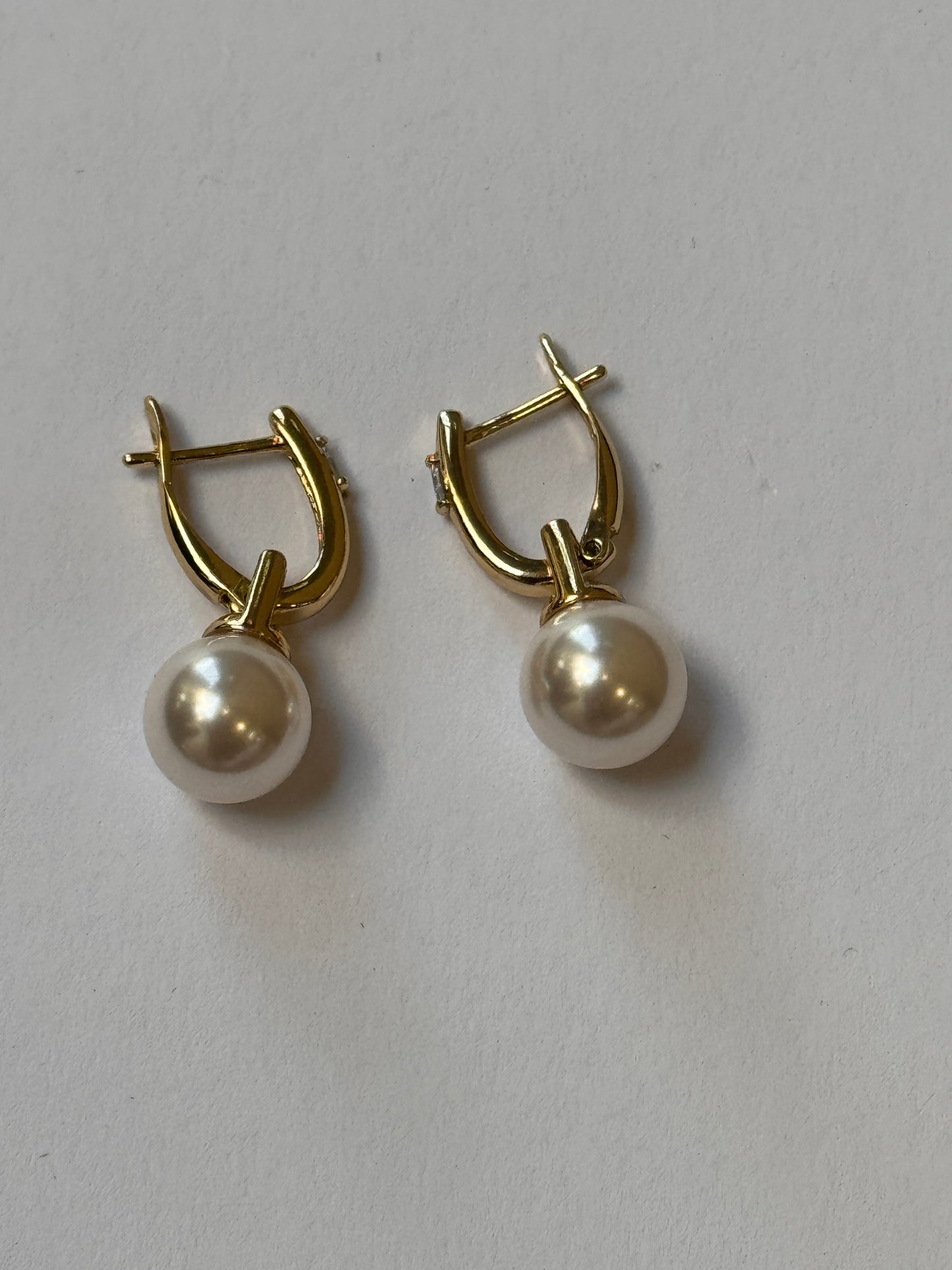 18K Gold Plated colour Earring/Zircon Stones/ Rhodium coating