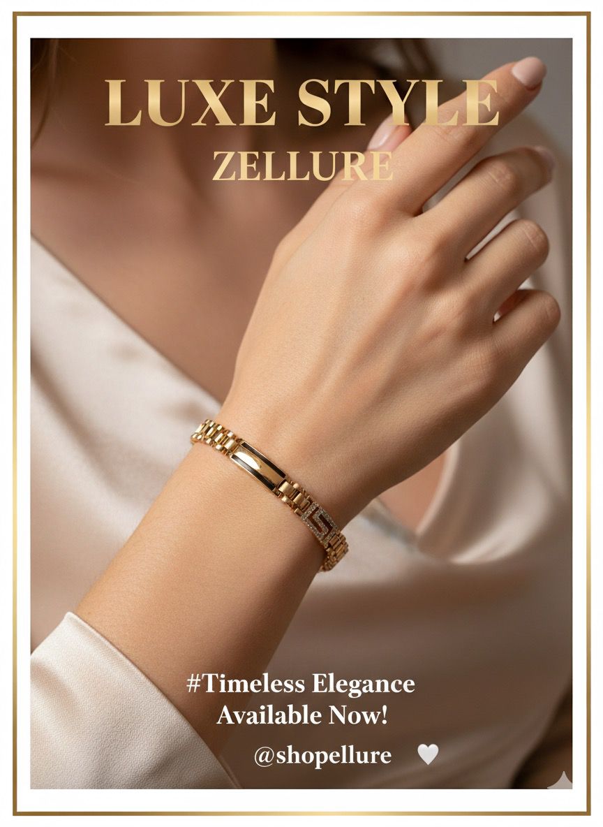 18K Gold Plated colour Loose Bracelet/Zircon Stones/ Rhodium coating