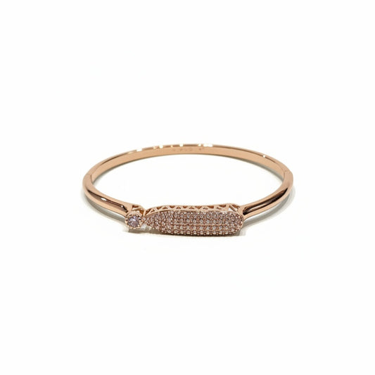 18K Gold Plated colour Bracelet/Zircon Stones/ Rhodium coating