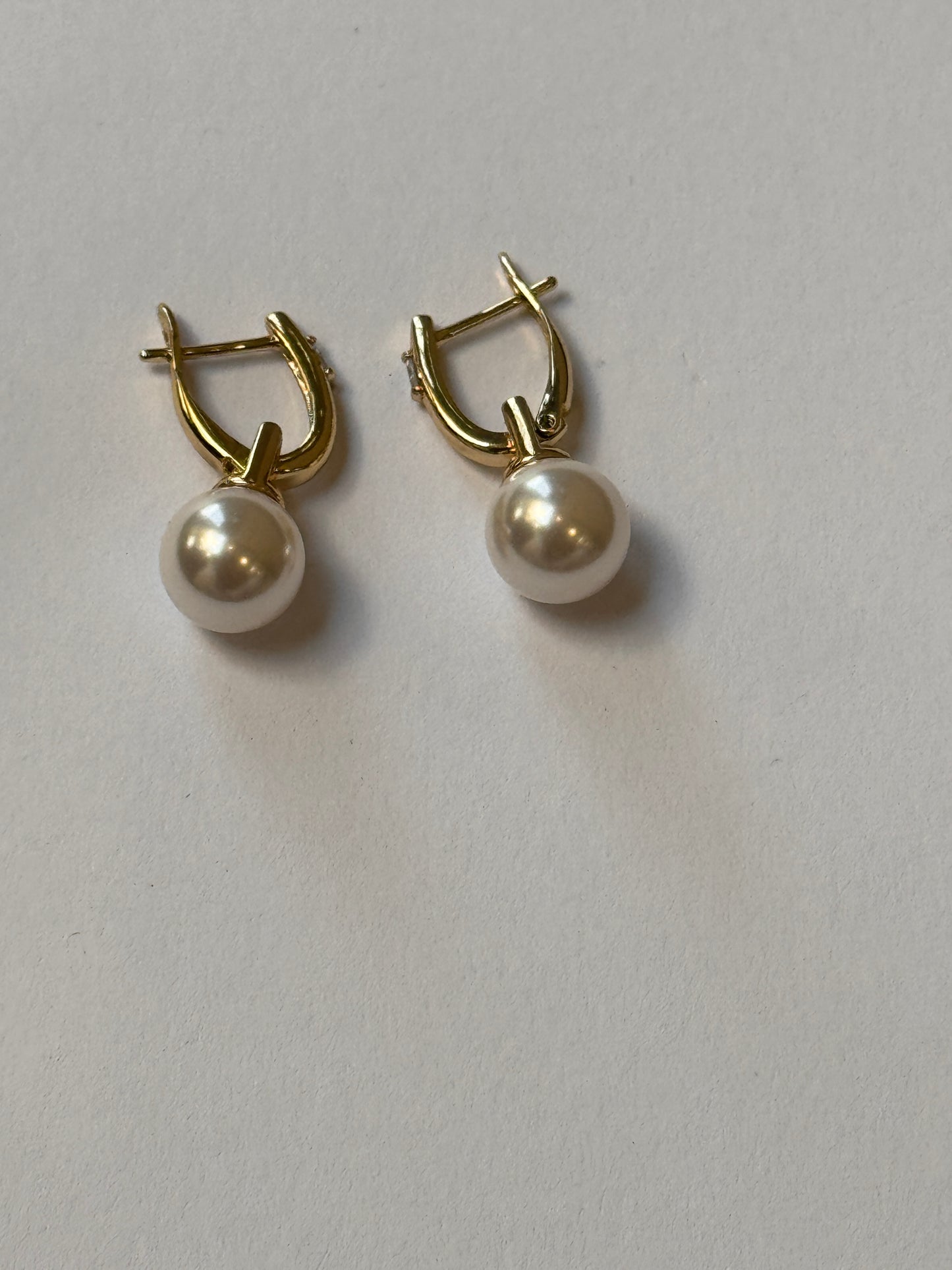 18K Gold Plated colour Earring/Zircon Stones/ Rhodium coating