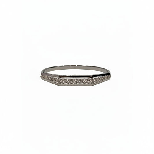 18K Silver Plated colour Bracelet/Zircon Stones/ Rhodium coating