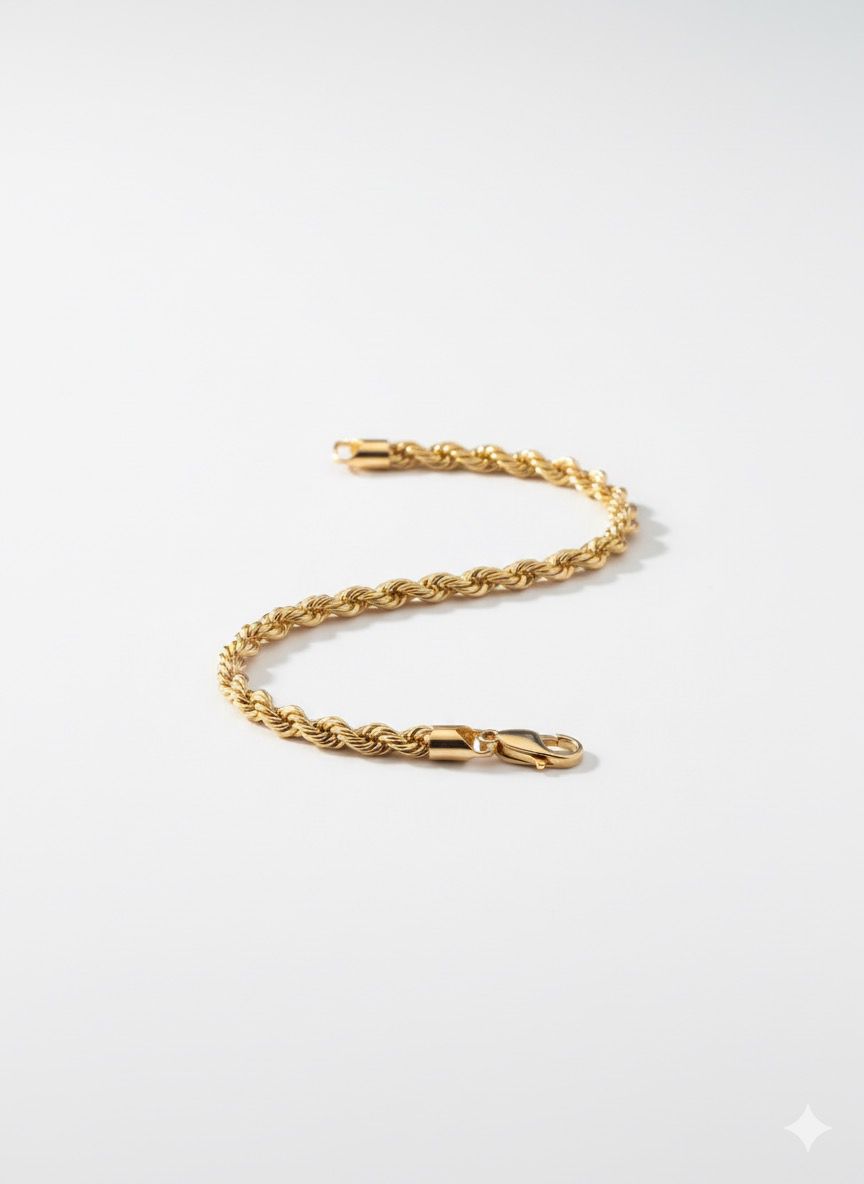 18K Gold Plated colour Loose Bracelet/Zircon Stones/ Rhodium coating